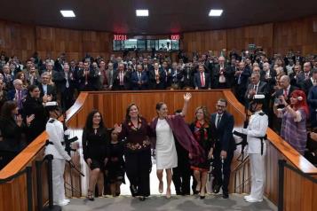 Toma protesta Roc&iacute;o Nahle como gobernadora de Veracruz
