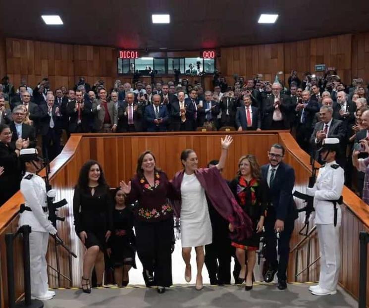 Toma protesta Rocío Nahle como gobernadora de Veracruz