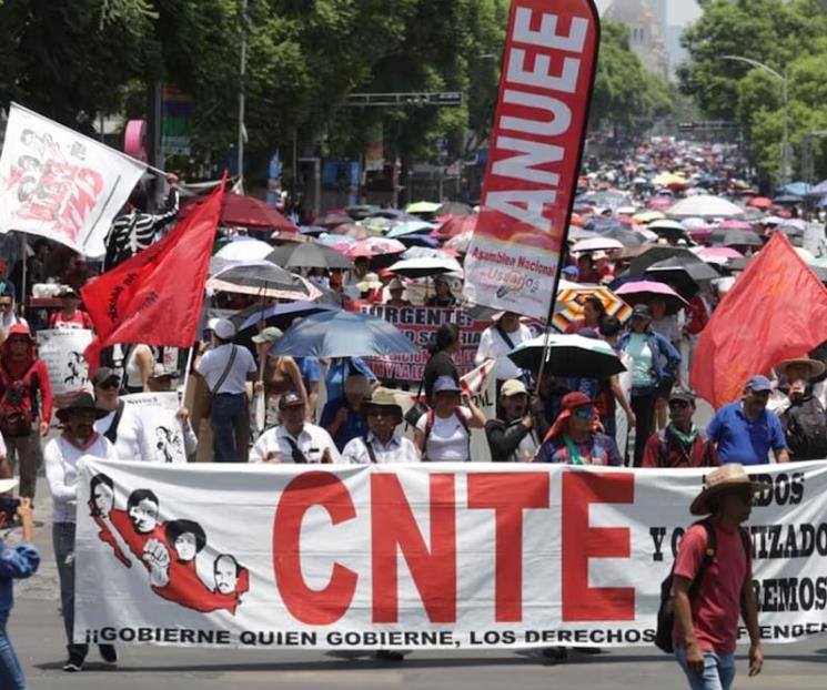 Convocan docentes de la CNTE paro de labores