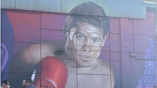 Crean mural para JC Chávez en Tijuana