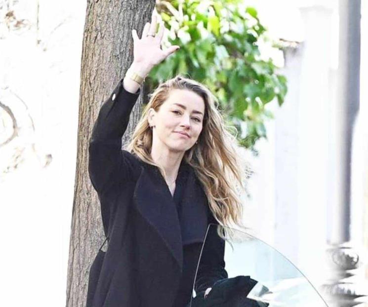 Avistan a Amber Heard tras rumores de segundo embarazo