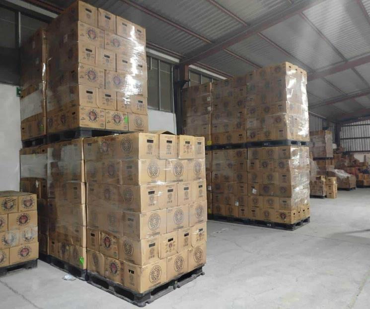 Decomisan cajas de cerveza robadas en Apodaca