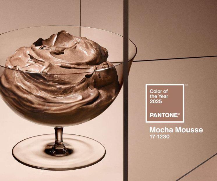 Pantone anuncia el Color del Año 2025: Mocha Mousse