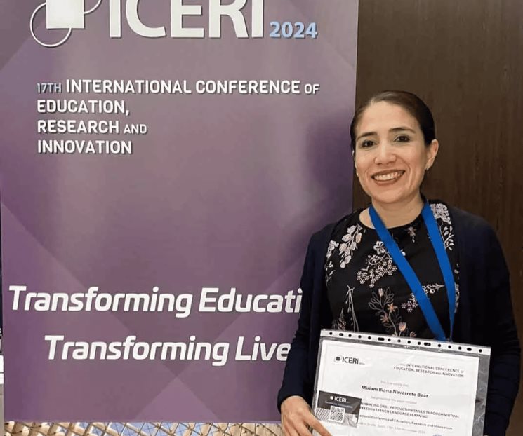 Profesora Tec expone en congreso internacional