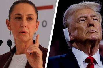 Responde Sheinbaum a Trump tras decir que M&eacute;xico sea parte de EU
