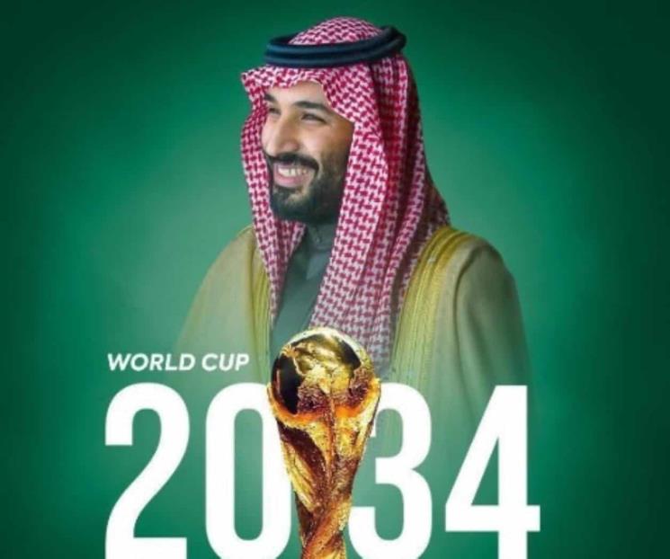 Oficializa FIFA que Arabia Saudita albergará el Mundial en 2034