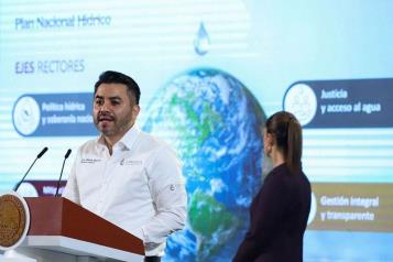 Conagua y senadores defienden el derecho al agua