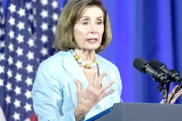 Hospitalizan a Nancy Pelosi en Luxemburgo