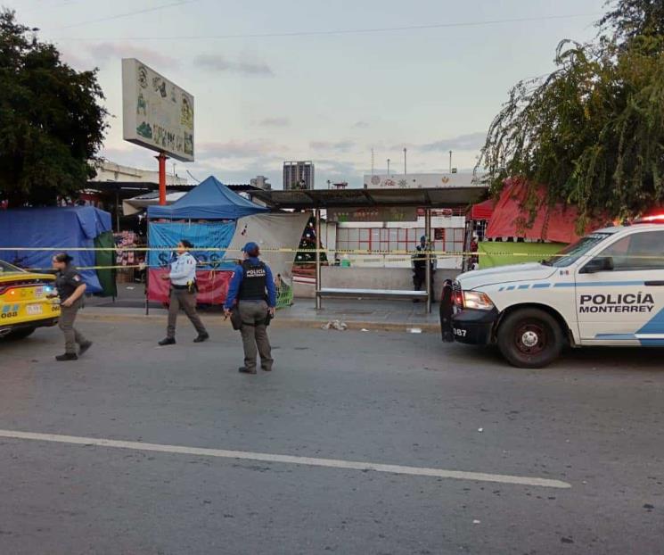 Matan a hombre en el Centro de Monterrey