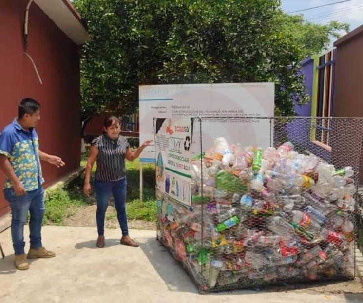 Pide MC que pago de predial sea con materiales reciclables