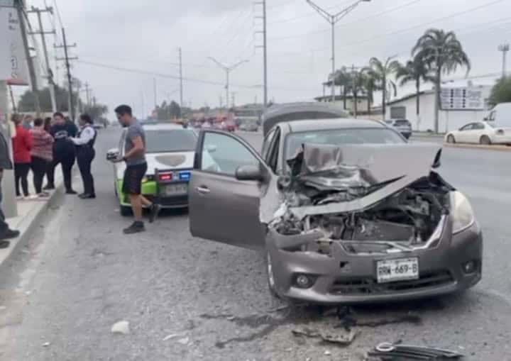 Accidente entre Ruta 150 y auto deja dos heridos en Guadalupe