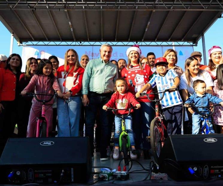 Festejan en Guadalupe la Navidad