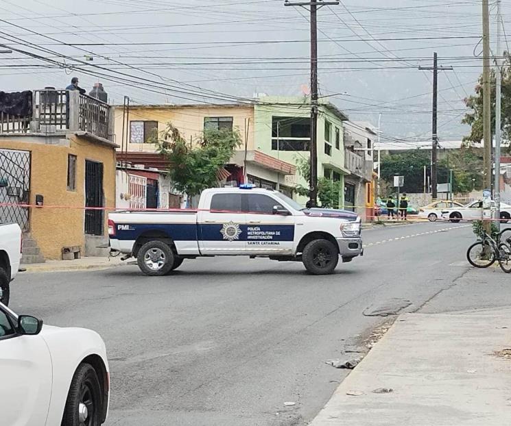 Matan a hombre a balazos en Santa Catarina