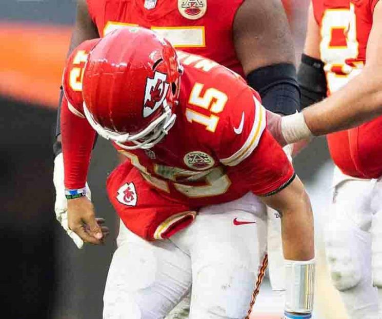 Mahomes se lesionó en juego ante Cleveland