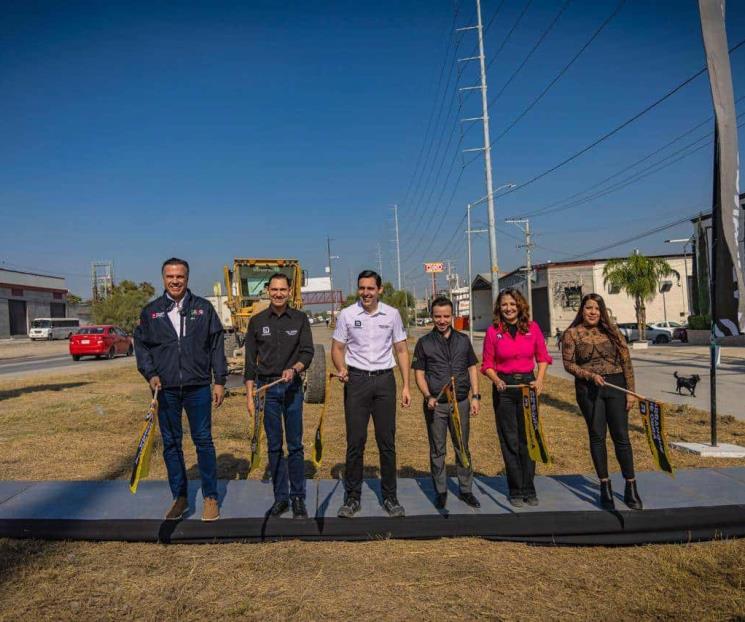 Inician obras en la carretera Apodaca-Juárez