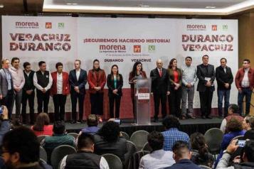 Van juntos Morena, PT y Verde en elecciones