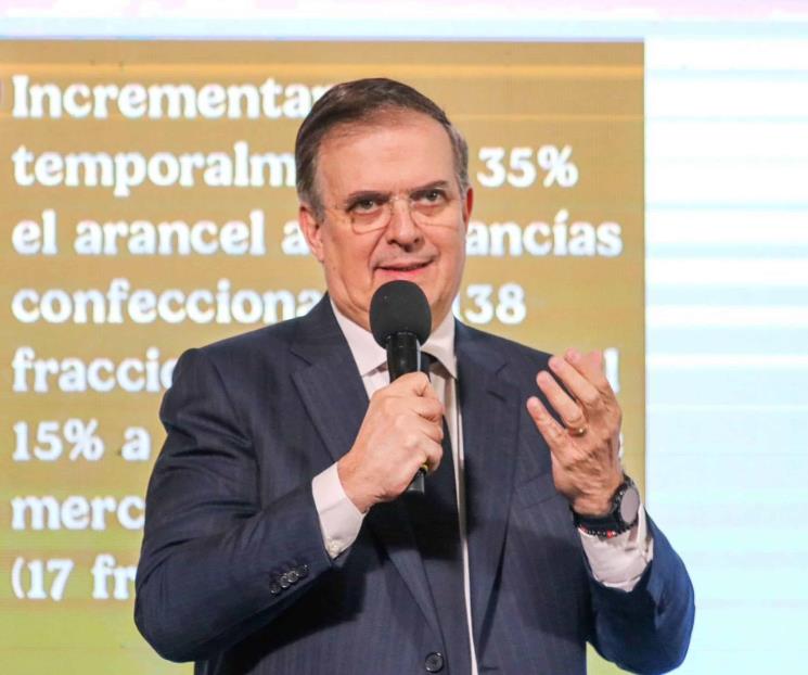 Ebrard rechaza argumentos de producción de autos chinos en México