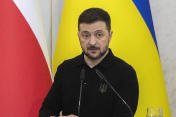 Insta Zelenski a la unidad europea en su visita a Bruselas