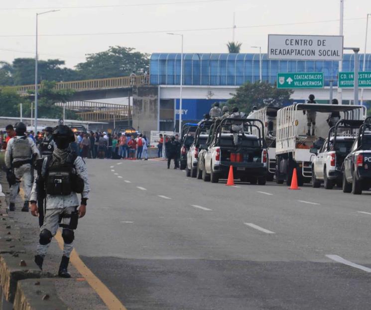 Sheinbaum: se investiga operativo tras motín en penal de Tabasco