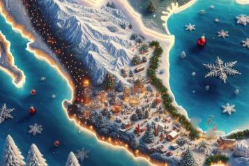 Un clima navideño inesperado, lluvias y bajas temperaturas
