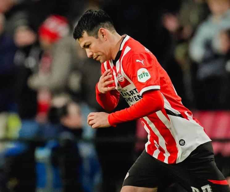 PSV dice adiós al Chucky Lozano con goleada al Feyenoord