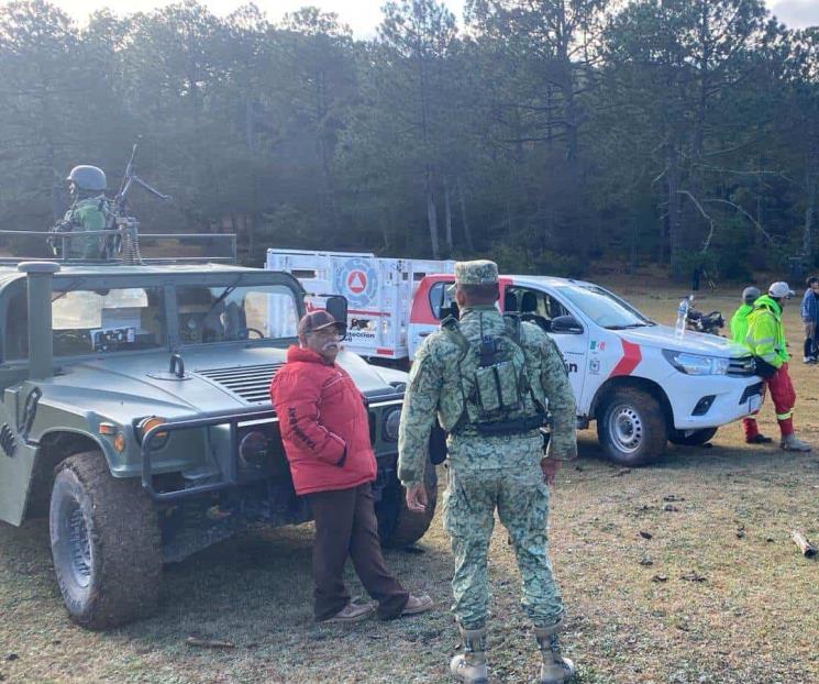 Localizan a estudiantes extraviados en Sierra de Galeana