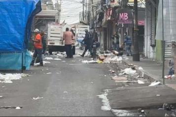 Dejan festejos 63 toneladas de basura en Monterrey