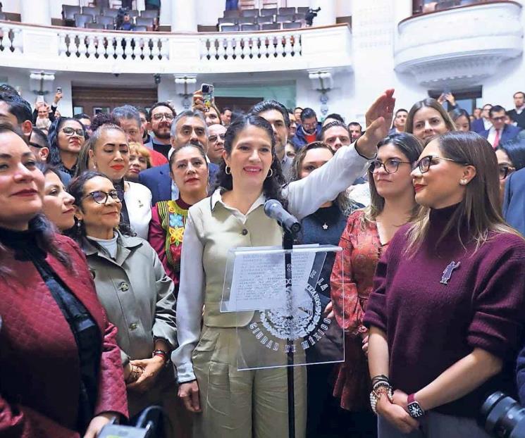 Bertha Alcalde hará buen trabajo como nueva fiscal de CDMX: CSP