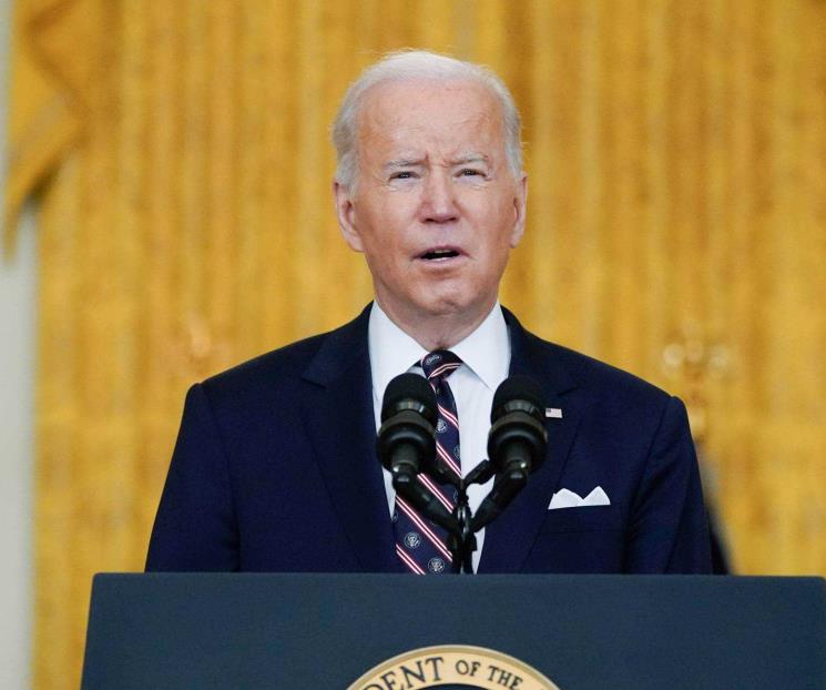 Condena Biden el indignante ataque ruso a Ucrania