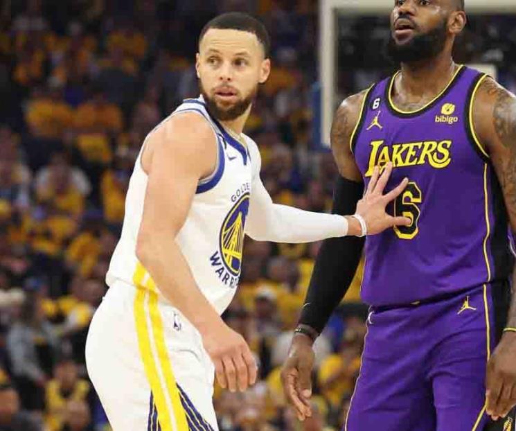 LeBron se impone a Curry