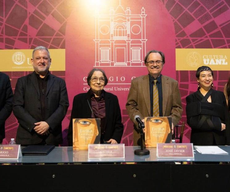 Presentan libro sobre la artista Esther González