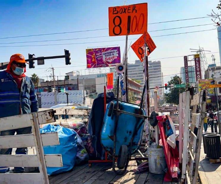 Reitera llamado a vendedores ambulantes para que respeten reglamento