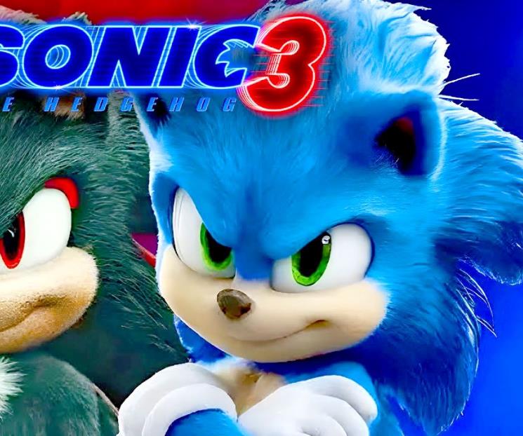 Lidera Sonic 3 la taquilla navideña en Estados Unidos