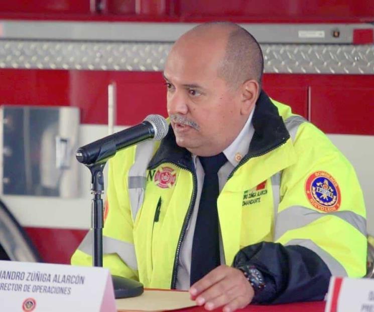 Estará Bomberos de NL disponible al 100% para el Fin de Año