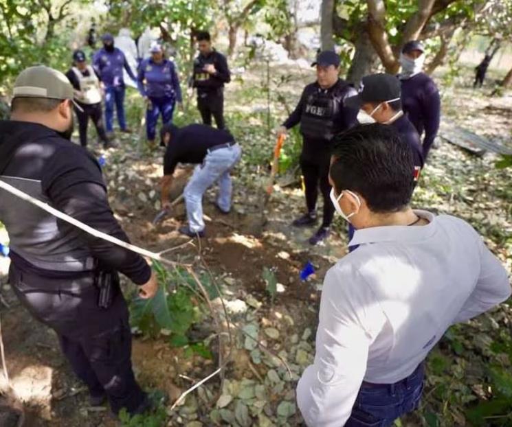 Descubren 11 fosas clandestinas en Chiapas