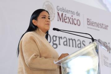 Resalta Montiel el avance de la pensión universal