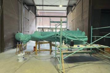 La restauraci&oacute;n del Arco de la Independencia sigue avanzando