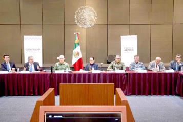 lidera Segob reuni&oacute;n para estrategia migratoria