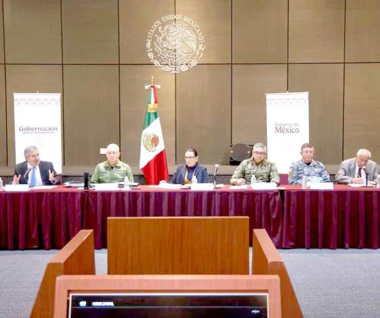 lidera Segob reunión para estrategia migratoria