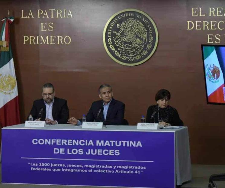 Retoman jueces la lucha contra reforma judicial