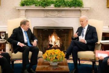 Recibe Biden en la Casa Blanca a Edmundo Gonz&aacute;lez
