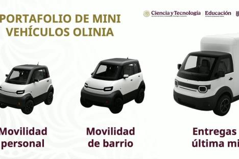 Gobierno anuncia creación de Olinia, armadora de autos eléctricos