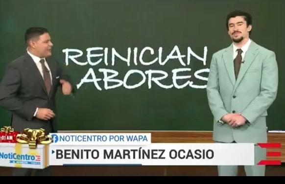 Debuta Bad Bunny... ¡Como presentador de noticiero!