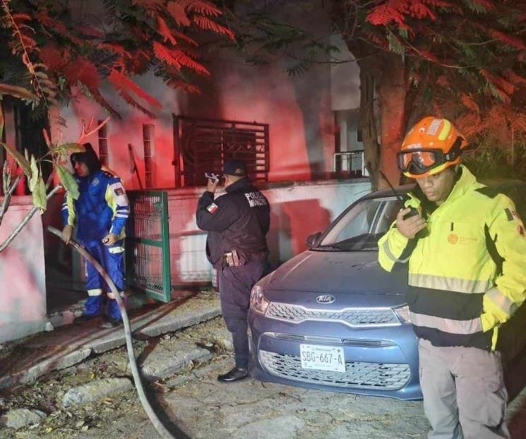 Fallece mujer de la tercera edad tras incendio en su domicilio