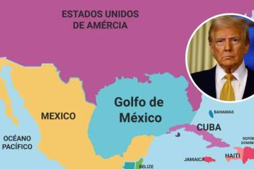 &acute;Cambiaremos el nombre del Golfo de M&eacute;xico por Golfo de Am&eacute;rica&acute;