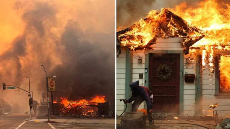 Deja incendios en Los Ángeles al menos cinco muertos