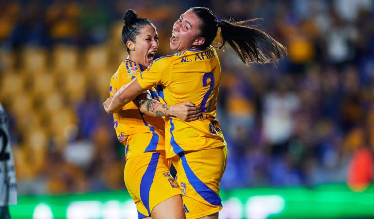 Aparece Tigres Femenil en el top 10 de los mejores del mundo