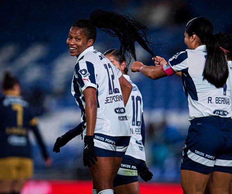 Gana Rayadas y sigue con paso perfecto en la Liga MX Femenil