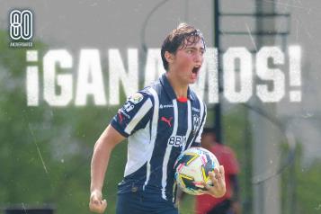 Sigue marcando goles Aldo De Nigris Jr con los Rayados Sub-17