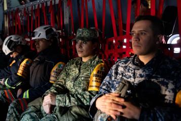 Regresa delegación mexicana que combatió incendios en California